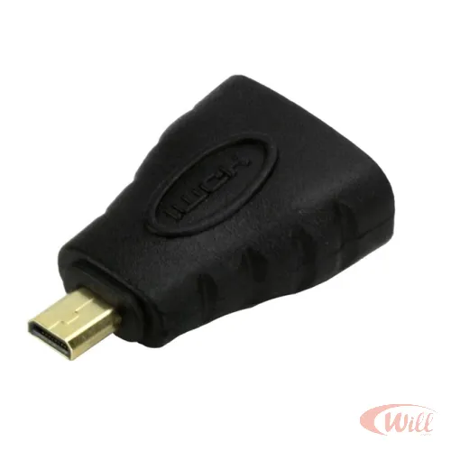 Adaptador Micro Hdmi Macho para Hdmi Femea Pix Adaptador Micro Hdmi Macho para Hdmi Femea Pix