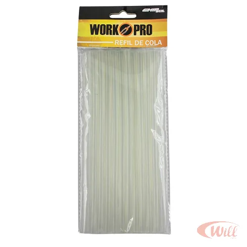 Refil Aplicador de Cola 7mm Transparente Chip Sce Refil Aplicador de Cola 7mm Transparente Chip Sce