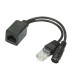 Cabo Adaptador Poe Preto Connect Pro Cabo Adaptador Poe Preto Connect Pro