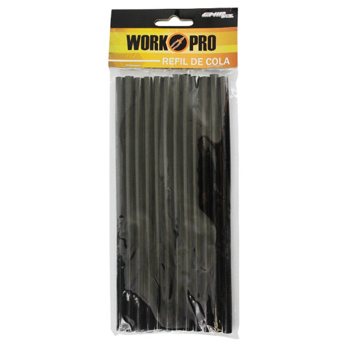 Refil Aplicador de Cola 7 mm Preto Chip Sce Refil Aplicador de Cola 7 mm Preto Chip Sce