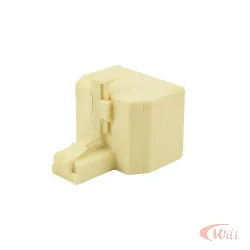 Adaptador Rj-45 1 Macho para 2 Femeas