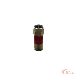 Conector F RG06 Compressão Arj