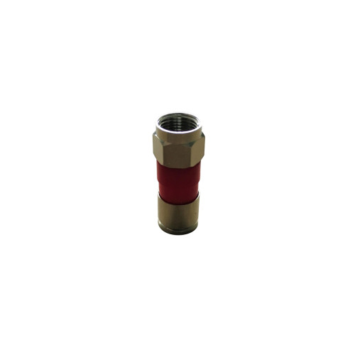 Conector F RG06 Compressão Arj Conector F RG06 Compressão Arj