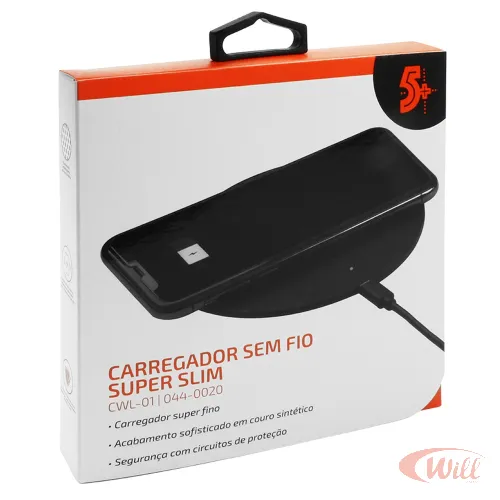 Carregador Sem Fio Super Slim 5+