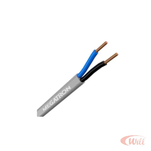 Cabo Plastichumbo 750v 2 x 2,5mm 100 Metros Megatron Cabo Plastichumbo 750v 2 x 2,5mm 100 Metros Megatron