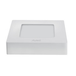 Painel LED Sobrepor Quadrado Neutro 4000k 18w Avant