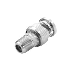 Adaptador Plug Bnc para F Femea