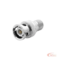 Adaptador Plug Bnc para F Femea