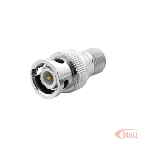 Adaptador Plug Bnc para F Femea Adaptador Plug Bnc para F Femea