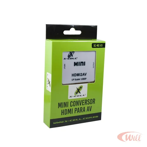 Conversor Hdmi para AV X-Cell