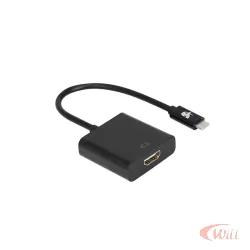Conversor Tipo C 3.1 para Hdmi Femea 4k