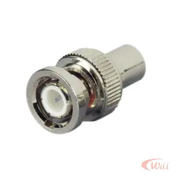 Adaptador Plug Bnc para Jack Rca