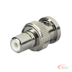 Adaptador Plug Bnc para Jack Rca