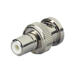 Adaptador Plug Bnc para Jack Rca