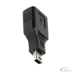 Adaptador Usb Femea Para Mini Usb