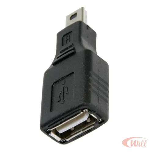 Adaptador Usb Femea Para Mini Usb Adaptador Usb Femea Para Mini Usb