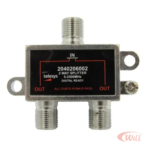 Divisor de Sinal 2 Saidas Alta Telesystem Divisor de Sinal 2 Saidas Alta Telesystem