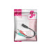 Cabo P3 Femea x 2 P2 Macho 20 cm Para Headset Cabo P3 Femea x 2 P2 Macho 20 cm Para Headset