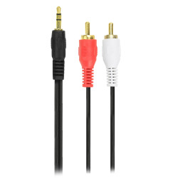 Cabo P2 ST x 2 RCA 1,8 Metro Gold
