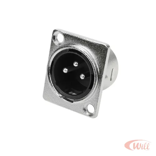 Conector Cannon Macho Painel Performance Sound Conector Cannon Macho Painel Performance Sound