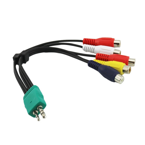 Cabo Adaptador Video Componente TV 25 CM Samsung Cabo Adaptador Video Componente TV 25 CM Samsung