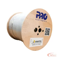Cabo Coaxial RG59 67% 300 Metros Proeletronic