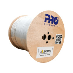Cabo Coaxial RG59 67% 300 Metros Proeletronic