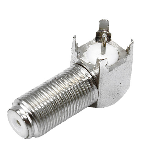 Conector F Rosca 90 Graus Solda PCI