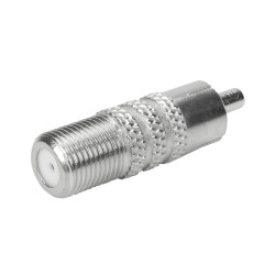 Adaptador Rca Macho para F Femea Pix