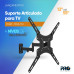 Suporte TV Articulado 13 A 55 PQST-1355/02 Proeletronic Suporte TV Articulado 13 A 55 PQST-1355/02 Proeletronic