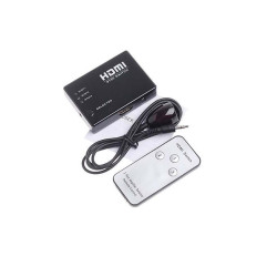 Switch Hdmi 3 Entradas P/ 1 Saida C/ Controle