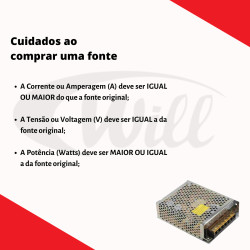 Fonte Bivolt 12v 5A Mxt