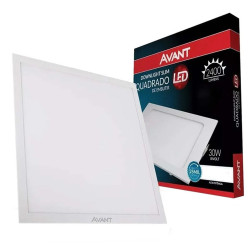 Painel LED Embutir 30w 3000k Avant