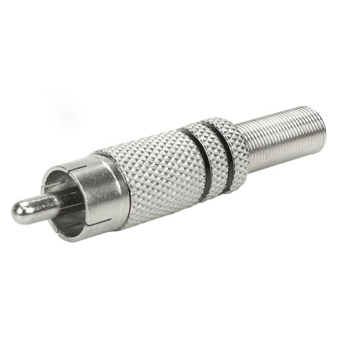 Plug Rca 4mm Niquel Pix