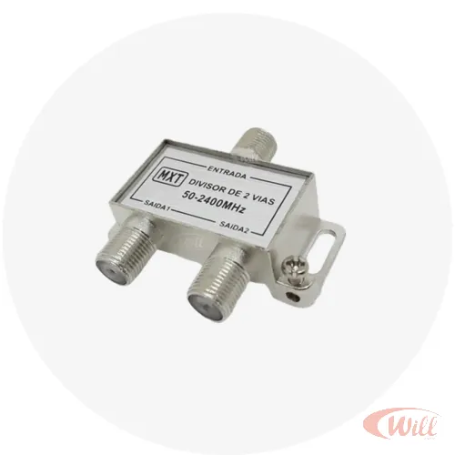 Divisor de Sinal 2 Saidas Alta Mxt Divisor de Sinal 2 Saidas Alta Mxt