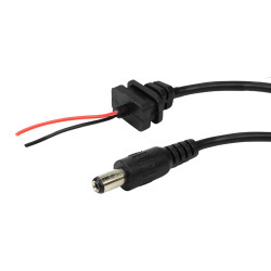 Cabo Rabicho com Plug P4 (5.5 X 2.1mm)
