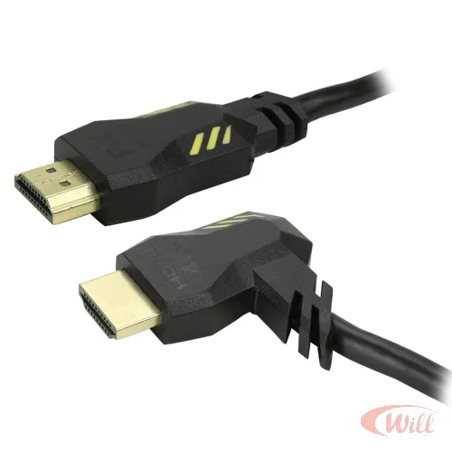 Cabo Hdmi 2 Metros Gamer 2.0 4k Hdr 19p Plug 90 Graus Cabo Hdmi 2 Metros Gamer 2.0 4k Hdr 19p Plug 90 Graus