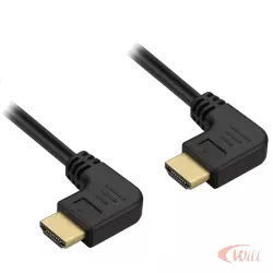 Cabo Hdmi 5 Metros 90 Graus -Tblack