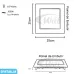 Painel LED Embutir 18w 3000k Cristallux Painel LED Embutir 18w 3000k Cristallux