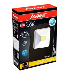 Refletor LED 30w Ecob 3000k Avant