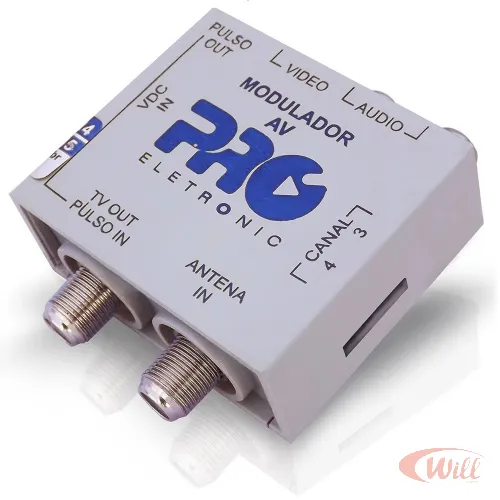 Modulador RF Canal 3/4 Pqmo-2240 Proeletronic Modulador RF Canal 3/4 Pqmo-2240 Proeletronic