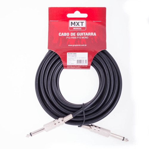 Cabo P10 Guitarra Mono 5 Metros Mxt