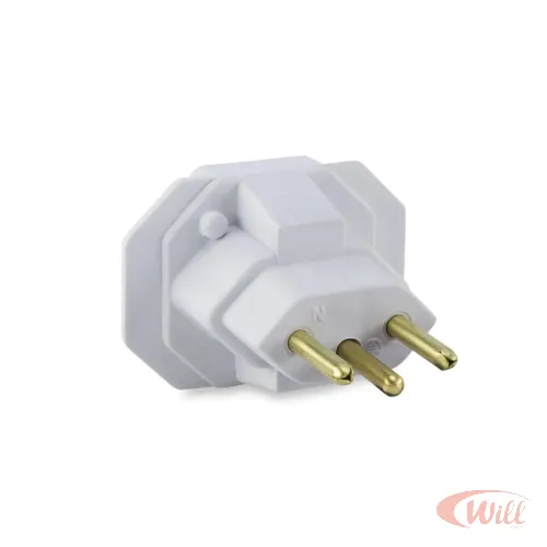 Adaptador Triplo Novo Padrao Force Line Adaptador Triplo Novo Padrao Force Line