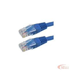Cabo Patch Cord UTP Cat5e 30 Metros Azul
