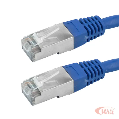Cabo Patch Cord FTP Cat5e 05 Metros Azul Cabo Patch Cord FTP Cat5e 05 Metros Azul