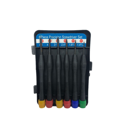 Chave Relojoeiro Kit Fenda + Philips 6 Peças Kokay Chave Relojoeiro Kit Fenda + Philips 6 Peças Kokay