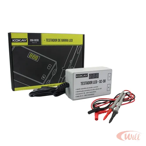 Testador de Barra Led 056-0030 Kokay Testador de Barra Led 056-0030 Kokay