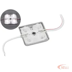 Módulo Quadrado Com 4 Leds IP65 3528 35x35x4 12v