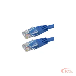 Cabo Patch Cord UTP Cat5e 25 Metros Azul