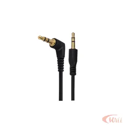 Cabo P2 x P2 ST Espiral 90 Graus
